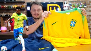 KIT TREINO DO BRASIL 2024/2025 I UNBOXING E DETALHES