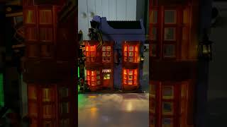 Adding a Light Kit to my LEGO Diagon Alley! #lego