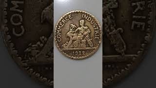 COMMERCE INDUSTORE 1922..BIN POUR 2 FRANCS