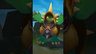 Rammus League of Legends VS Wild Rift Comparison #shorts