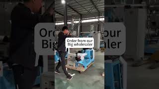 Delivery for our floating fish pellet machine #machine #pelletmachine