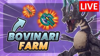 Let's Farm Raging Dragon Bovinari with Viewers! - Toram Online Live Stream #shorts