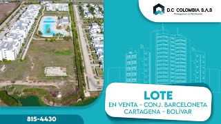 VENTA DE LOTE   CONDOMINIO BARCELONETA   CARTAGENA   BOLÍVAR