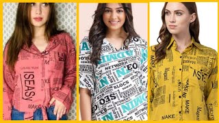 Top Newspaper Printed Shirt Design Ideas 2023 | Newspaper Printed Dress Design Ideas | Fashion Mall.