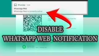 How to Hide/Disable WhatsApp Web Notification || Urdu/Hindi 2019 || Easy Trick