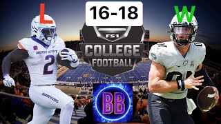 Boise State vs UCF Game Review and Reaction Video! College Football Week 2