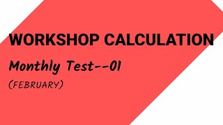 WORKSHOP CALCULATIONS|| BASIC MATHS