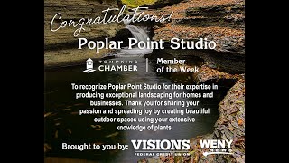 Tompkins Chamber Member of the Week: Poplar Point Studio