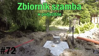 Wakacyjna budowa - zbiornik szamba 5m3 | Dom szkieletowy | Projekt Maurycy #72