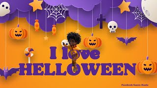 TEXT MASKING with free CANVA | I love Helloween