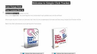 WordPress Plugins: Simple Click Tracker