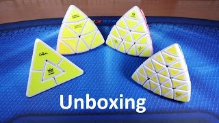 Unboxing - Jogo de Pyraminxes da Mefferts [PT-BR]