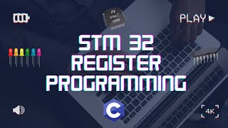 STM32 register level programming. //LEDs and Button.#embeddedsoftware #embedded_systems #stm32