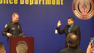 12 18 17 Stockton Police Officer Swearing in Ceremony