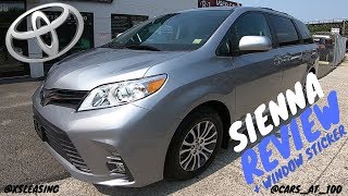 NEW 2018 TOYOTA SIENNA XLE REVIEW - A PERFECT MINIVAN !