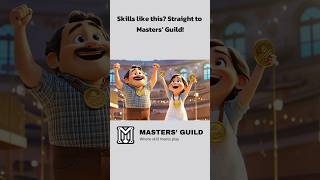 Skills like this? Straight to Masters’ Guild! #MastersGuild #FutureOfWork #SkillMeetsPlay