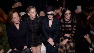 Sigourney Weaver, Cara Delevingne, Andie MacDowell and more front row at the Dior show