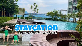 Staycation | Bawa Anak Buah Mandi Pool OCT2021 | ZAINIROHAIZAN