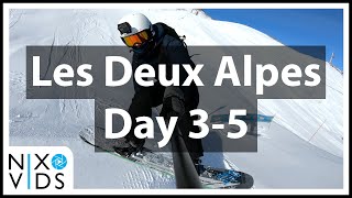 Les Deux Alpes Days 3-5: Hitting the Snowpark