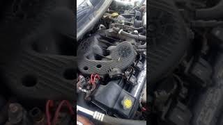 Монетка на двигателе Chrysler Sebring V6 2,7