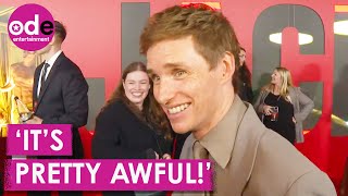 Eddie Redmayne Shows Off His German Language Skills!