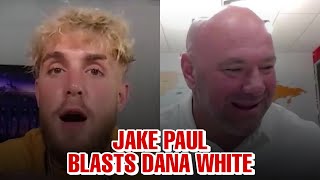 Jake Paul BLASTS Dana White for NOT Putting UFC Belt on Francis Ngannou