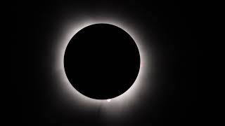 totality with silhouette