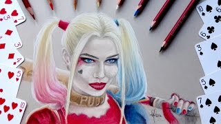 Harley Quinn speed drawing | Suicide Squad