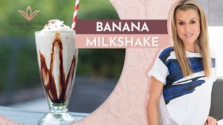 BANANA MILKSHAKE by Home Cooking with Julie