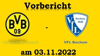 Vorschau Borussia Dortmund - VFL Bochum