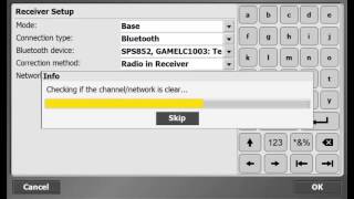 Trimble SCS900: Setting Up A Site Base Station