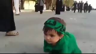 Arbaeen walk 2017 | little child walks on knees| world’s largest gathering at one place Karbala