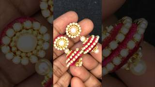 DIY How to make earrings at home 27 #shorts