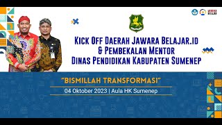 Kick Off Program Daerah Jawara Belajar.id