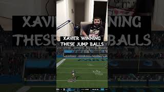 Xavier Winning These Jump Balls #gaming #madden #panthers #bryceyoung #madden25