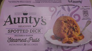 Trying Spotted Dick For The First Time