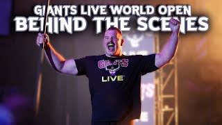 Giants Live Strongman Open - BEHIND THE SCENES