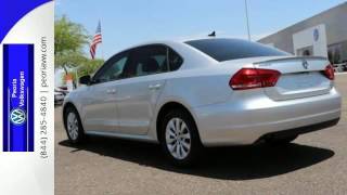 Certified 2015 Volkswagen Passat Peoria AZ Phoenix, AZ #VW1476P