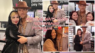 Meeting Matt Goss Wednesday March 30 2022 💛📸💿🥰