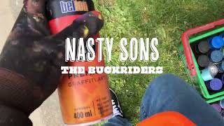 Nasty Sons - Buckriders wall