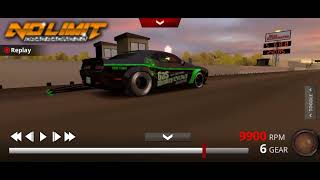 No limit drag racing 2.0 v1.8.6 Gas Monkey energy 2019 Dodge Challenger SRT Hellcat @5.688 et