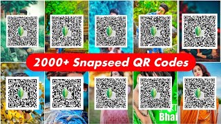 सबसे आसान तरीका snapseed QR Code Photo Editing 2024 || Snapseed QR Photo Editing Kaise kare