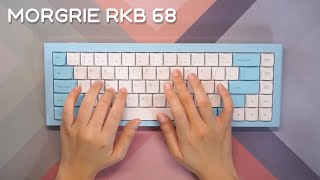 Morgrie RKB 68 Keyboard review | Flat keyboard for Windows and Mac!