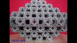 Somewhat flat octahedron, cuboctahedron unit, Ningboballs, magnets tutorial