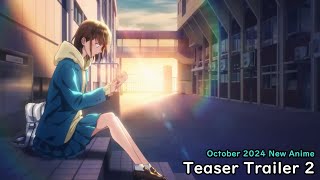 "Blue Box" Teaser Trailer 2. New anime starts April 2024.