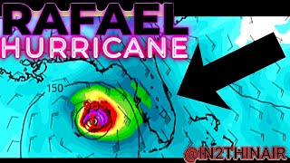 🤯Hurricane RAFAEL Heads to GULF As SOUTHEAST Is SPRAYED Hard!