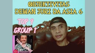 JURI INI YANG TIDAK OBJECTIF YG MEMBERIKAN NILAI DI TOP 9 GROUP 1, KONSER RESULT DA ASIA 6