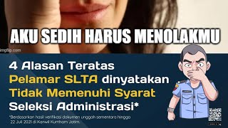 4 Hal Penyebab Gugur Seleksi Administrasi CPNS Kemenkumham 2021