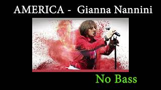 America - Gianna Nannini - No bass - ProMusicSchool