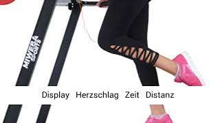 Miweba Sports elektrisches Laufband HT500 - Klappbar - 3 Ps - 14 Km/h - 12 Laufprogramme